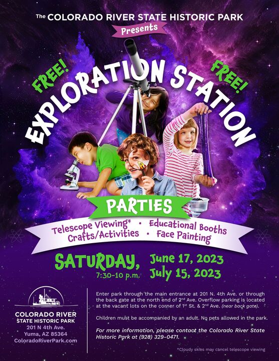 Exploration Parties - Yuma Crossing National Heritage Area